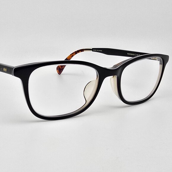 Toms Anna 10008665 Black Crystal Clear Tortoise Cat Eye Eyeglasses Frame 50mm - Picture 6 of 14